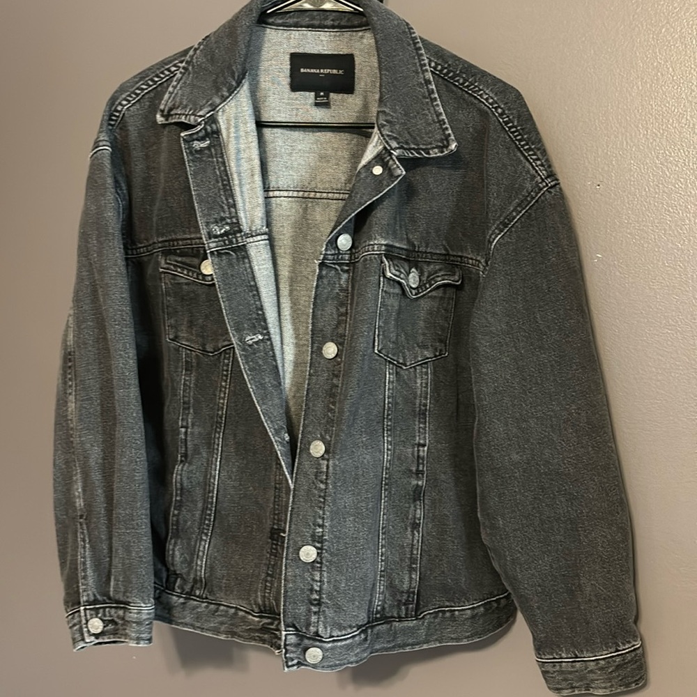 Gray Denim Jacket - image 1